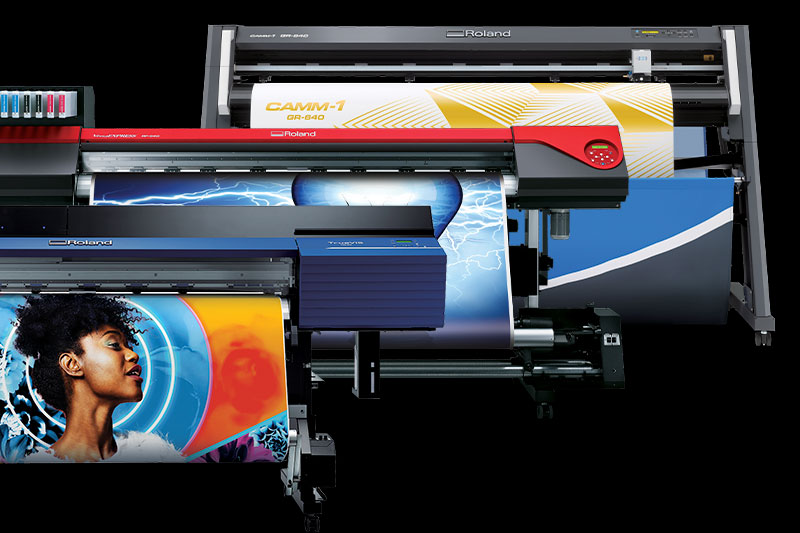 Print and Cut with Roland Print/Cut and Printers and Cutters